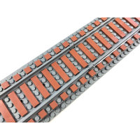 Ballast Plaat Recht Set - 5 stuks voor 5 rechte rails